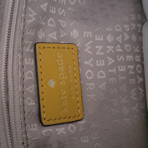 Gorgeous l Kate Spade mustard yellow shoulder bag - Picture 5 of 8